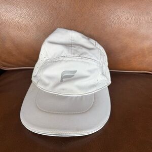 Fabletics Light Gray Performance Cap with Reflective Logo